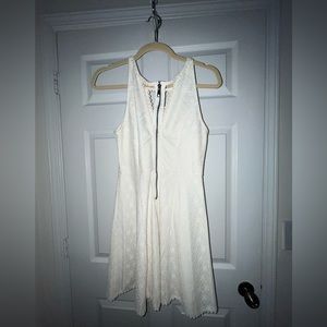 Free People Ivory lace dress